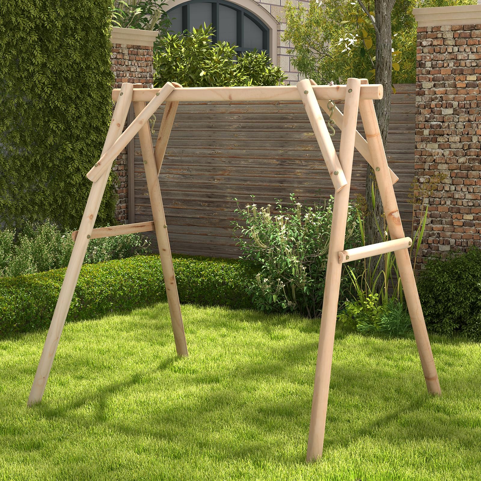 770lbs Porch Swing Frame - Gwroveods