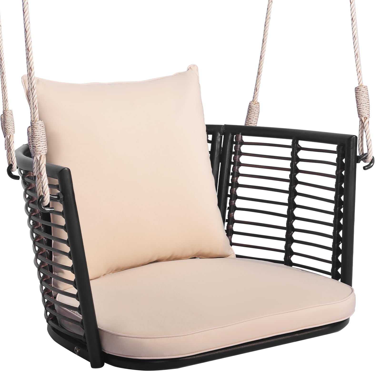 Outdoor Metal Porch Swing - Gwroveods